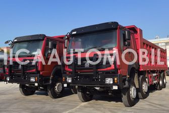 Howo 8x4 dump truck is re
